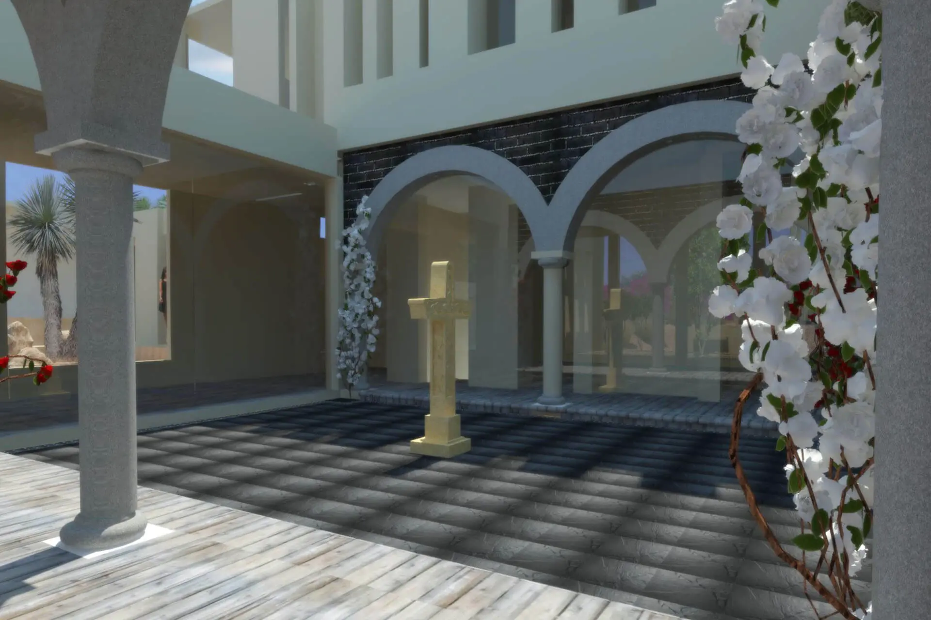 MINERAL DE POZOS | jardín residencial — vista 2