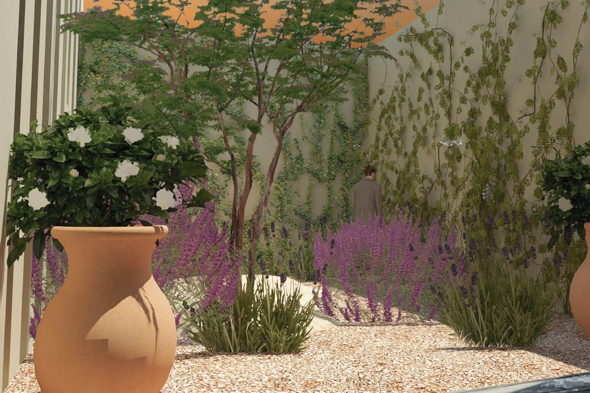 Proyecto MINERAL DE POZOS | jardín residencial — Hábitat Verde